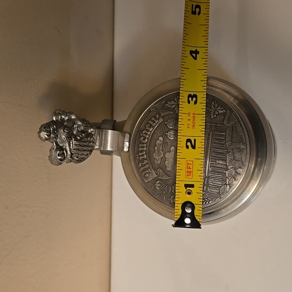 Vintage Merklebach stoneware Stein with pewter lid Munchen - Picture 10 of 12